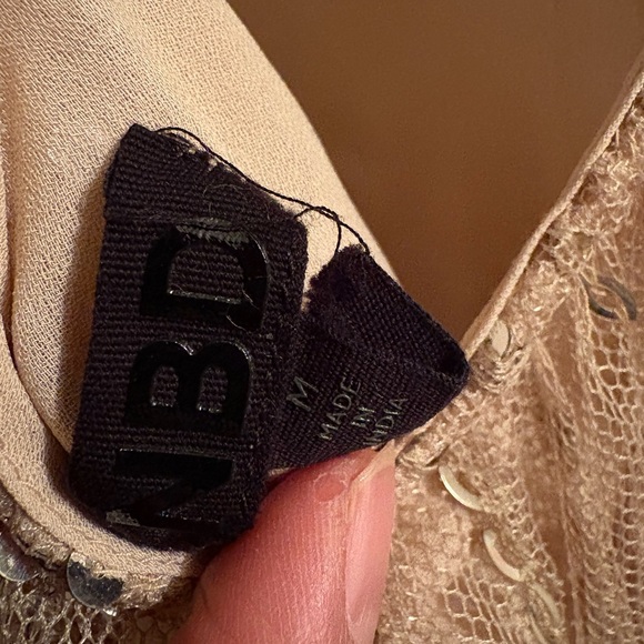 NBD Gold Sequin Lace Dress - Picture 4 of 4